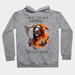 Reaper on Fire by focusln Hoodie